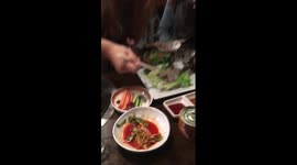Student eats 'live' octopus