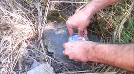How to open food cans without a can opener in the wilderness