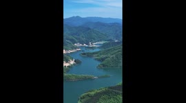 Summer's refreshment from central China's reservoir