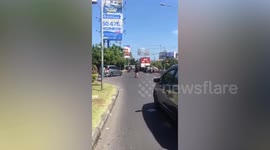 German tourist arrested for 'attacking woman on motorbike' in Bali
