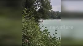 Firefighters rescue boy from Brenta River peril near Fontaniva