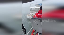 USCG heroes save five from fiery boat near Monterey