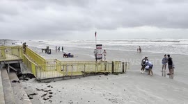 Tropical Storm Alberto causes damage in southern Texas