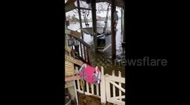 US: Tropical Storm Alberto Brings Flooding To Texas Coast