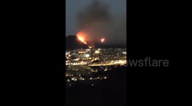 Italy: Fire Breaks Out On Camaldoli Hill In Naples 2