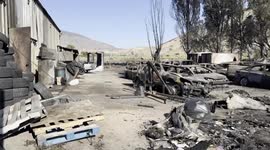 USA: California firefighters battle string of wildfires amid strong winds