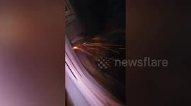 Plane engine catches fire on notorious Boeing 737 forcing emergency landing in India