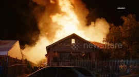 USA: South Park House Fire