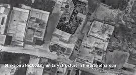 Lebanon: IDF fighter jets struck two Hezbollah weapons storage facilities in the areas of Houla and Tallouseh, alongside Hezbollah military structures and terrorist infrastructure in the areas of Meiss El Jabal, Aitaroun, and Yaroun in southern Lebanon