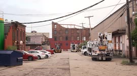 Storm Damage at Blake Equipment