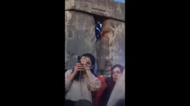 Man removed by security after climbing Stonehenge during summer solstice