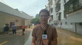 Rescue teams rush to transfer flood-stranded residents in China's Guilin