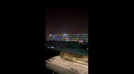 1,000 drones stage spectacular light show in China's Tianjin