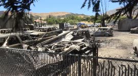 USA: California battles several fires fanned by high winds