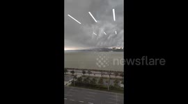 China: A Small Tornado over the Sea