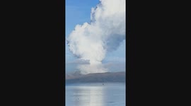 Residents monitor Taal Volcano amid heightened activity