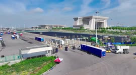 1st batch of int'l exhibits for 8th China-Eurasia Expo arrives in China