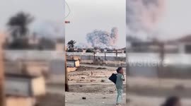 Israeli Jets Target Rafah Neighbourhood