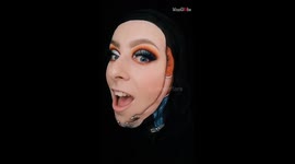 Illusion Makeup Mastery: Artist creates appearance of gigantic face being held