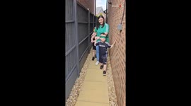 Loving parents send kids on cloud nine after revealing they're going to Disneyland