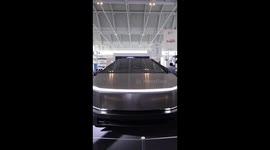 Tesla Cybertruck captivates attention at expo in China's Tianjin