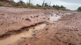 Flooding in Cibola NM, USA