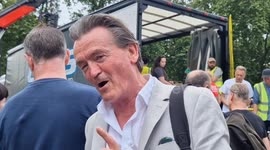 Former singer and environmental campaigner Feargal Sharkey endorses Labour Party at Restore Nature rally