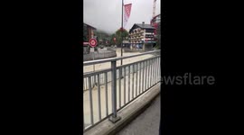 Switzerland: Heavy Rainfall Causes Landslide And Flooding, Cutting Off Zermatt 2