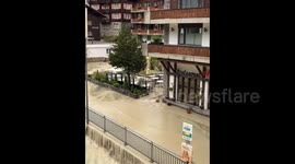 Switzerland: Heavy Rainfall Causes Landslide And Flooding, Cutting Off Zermatt 5