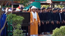 Indonesia: The congregation celebrates Eid al-Adha with prayers in Indonesia, wearing all black