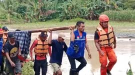 Indonesia: The terrible flash flood, 3 people were declared dead, swept away by the terrible flash flood, 1 victim has been found, 2 other people have not been found