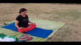 YOG KI ALKH JAGA RAHE HAI  KAITHAL DISTT KE SHIKSHAK PATI PATNI SUBE SINGH AUR AMR RAVISH