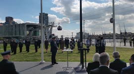 MAYOR AND LONDON ASSEMBLY HONOUR SERVICE PERSONNEL AT CITY HALL AHEAD OF ARMED FORCES DAY, LONDON, UK