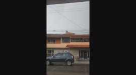 Severe windstorm ravages Toluca, Mexico