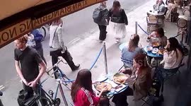 Pickpocket steals woman's phone from right under her nose