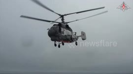 Russia's Pacific Fleet conducts artillery firing drill in Sea of Japan, Okhotsk