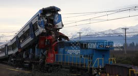 Chile: At least two dead and nine injured after two trains collide in Chile