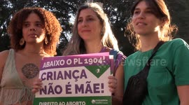 Brazil: Demonstration against abortion PL 1904 brings together thousands of people in Sao Paulo
