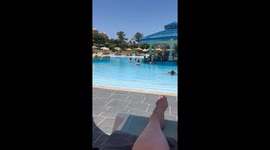 Sinking Man Fails To Save Drinks