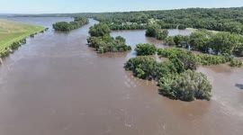 Train Bridge Collapse in North Sioux