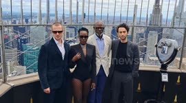 NY: 'A Quiet Place: Day One' cast visits the Empire State Building