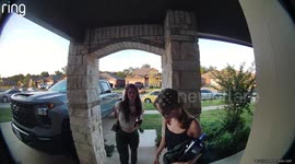 Girls Walk Into Wrong House