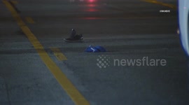 USA: Pedestrian Fatally Struck By Vehicle in Pacoima