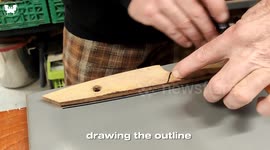 Making a handmade kitchen knife in our workshop from start to finish.