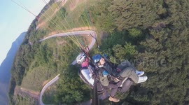 Paragliding Experience in Danyang-gun, Chungcheongbuk-do, South Korea