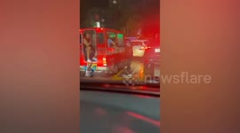 Filthy tourist seen urinating inside tuktuk taxi in Phuket, Thailand