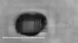 Gaza: The IDF Conducted a Strike on a Structure used by Hamas Terrorists to Attack IDF Troops