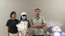 Touching moment campaigning father reunited with daughter 23 years after she was kidnapped