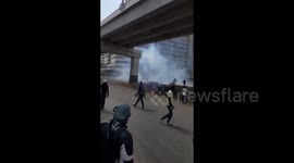 Kenya: Police Fire Tear Gas At Anti-Finance Bill Protesters In Nairobi 2