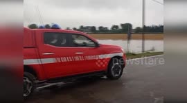 Italy: Severe Weather Hits Emilia Romagna: Firefighters Conduct 180 Rescue Missions